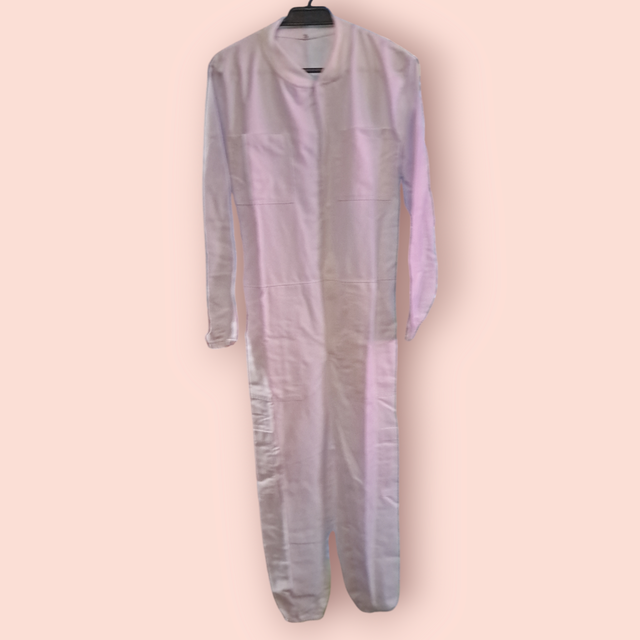 OVERALL GABARDINA BLANCO