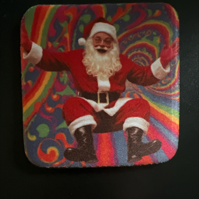 Santa coaster