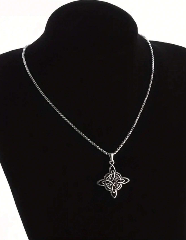 Collier et pendentif Nœud de Sorcière
