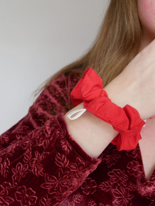 Chouchou Anaëlle - Rouge mat