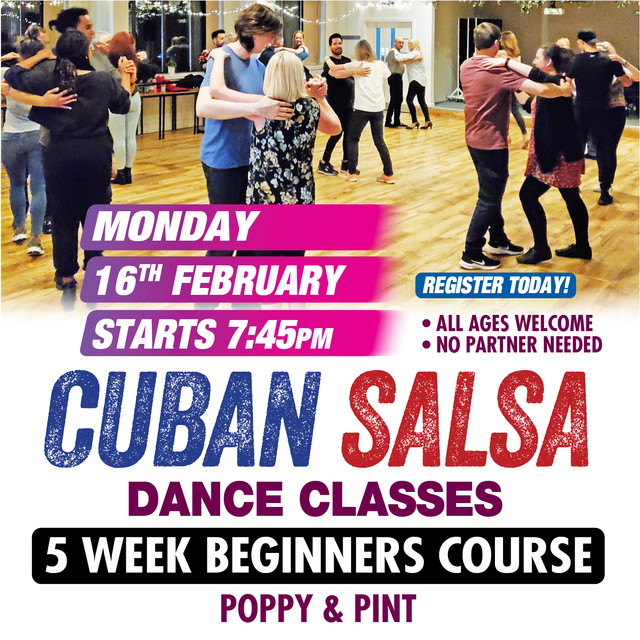 Cuban Salsa Dance 5 Week Beginners Course
