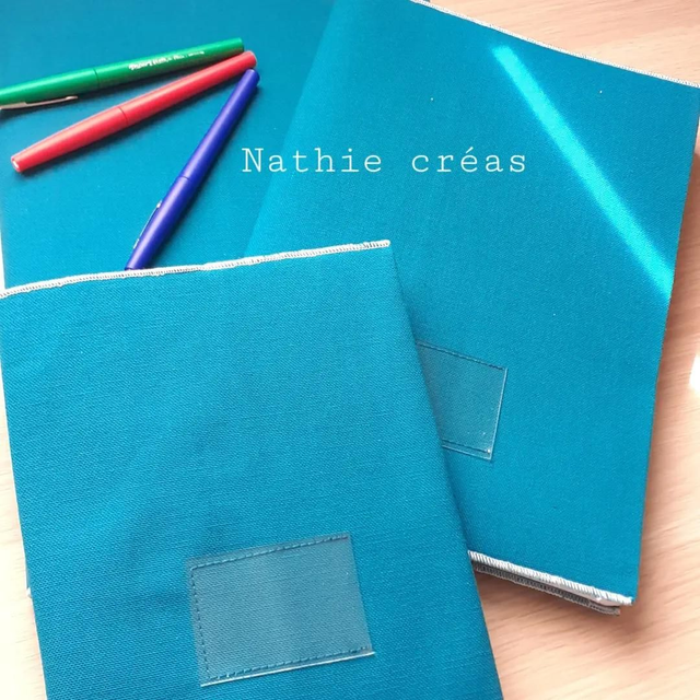 Protège Cahier Bleu