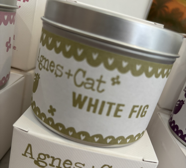 Bougie figue blanche 