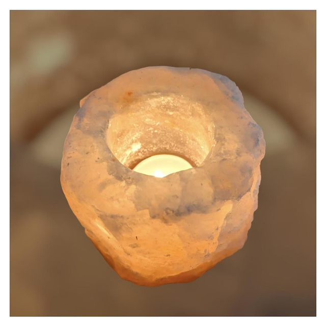 Bougeoir "Sel d'Himalaya"