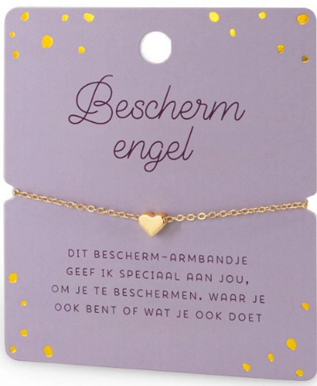 Armband bescherm engel