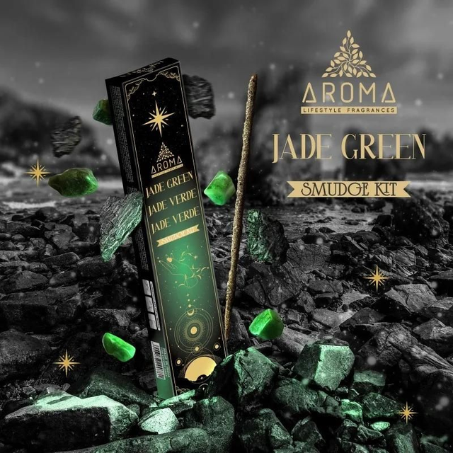Aroma - Incienso Crystal Jade Verde *781