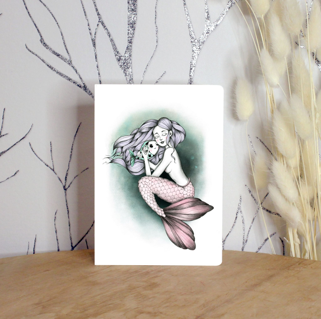 Carte postale "Sirène"