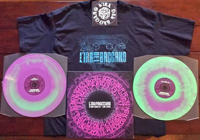 SI NON SEDES IS - Limited Edition DOUBLE Gatefold Vinyl "Burst" green/purple 2019