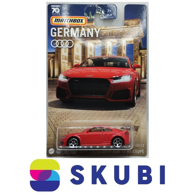 2019 Audi TT RS Coupé - Germany 9/12 - Matchbox 70 Years