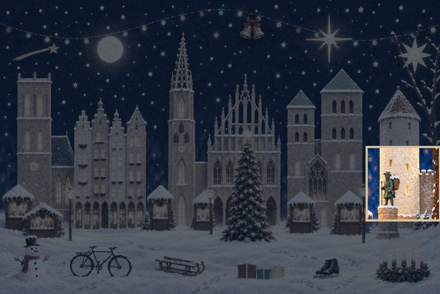 Adventsbild 23 – Der Kiepenkerl