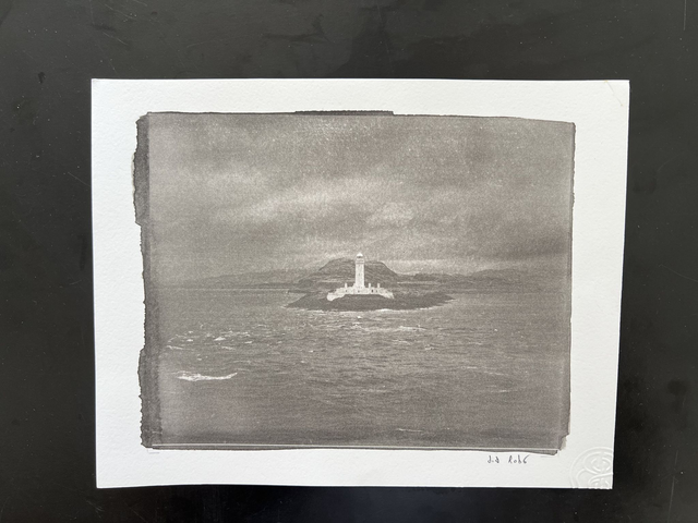 CHRONIQUES D'UN MYTHOGRAPHE livre + tirage de tête gomme bichromatée