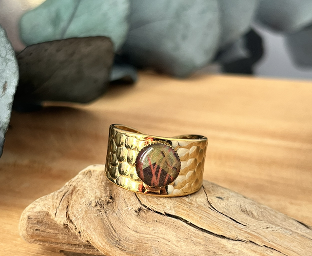 Bague ajustable acier inoxydable 