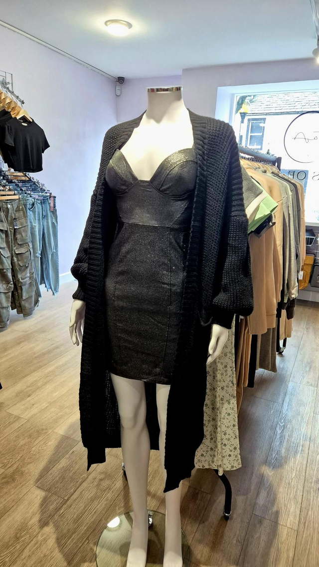 Glitter Bodycon Dress