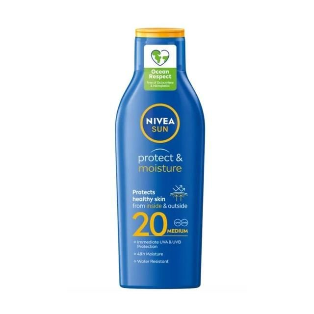 Nivea Protect & Moisture Sun Lotion SPF 20 200ml