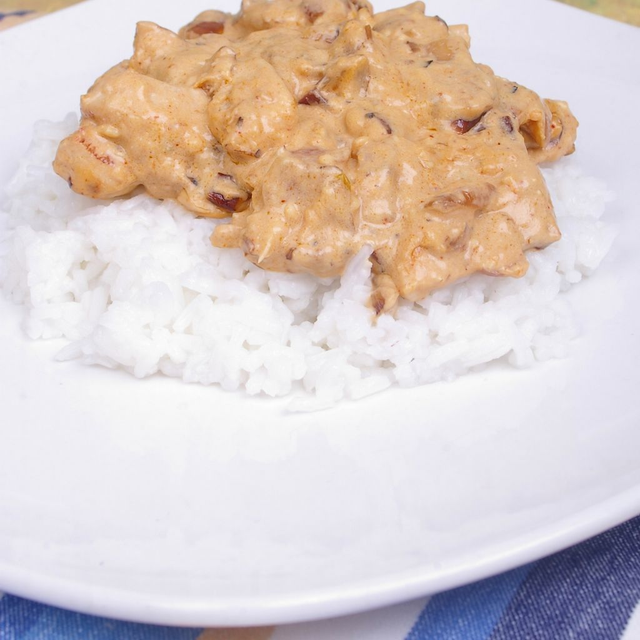 Menu enfant -12 ans blanc de poulet riz 