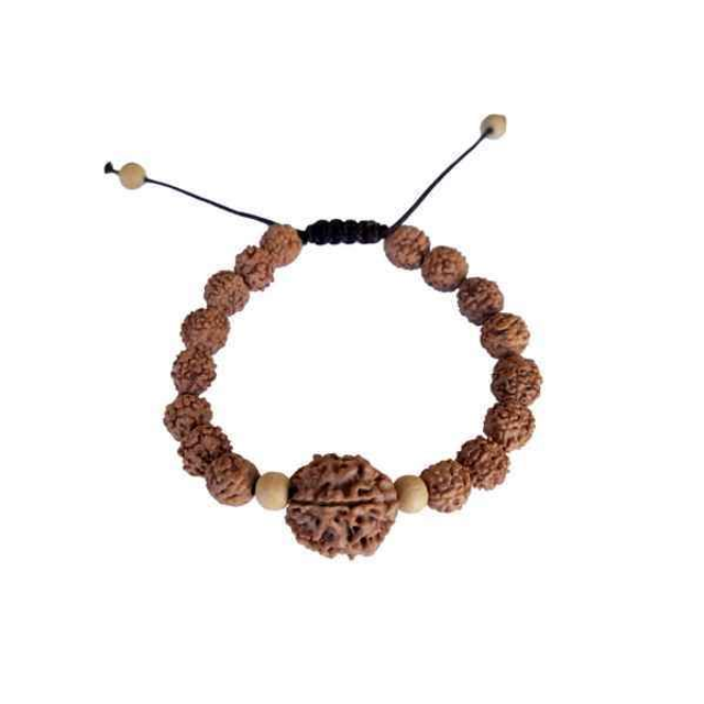 Verstellbares Rudraksha-Armband
