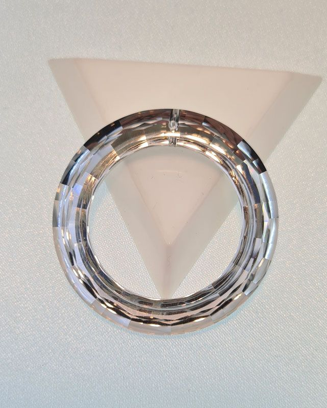 Fancy Ring, Crystal Clear, 50mm