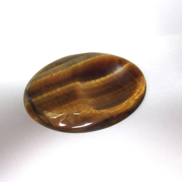 Golden Tigers Eye thumbstone