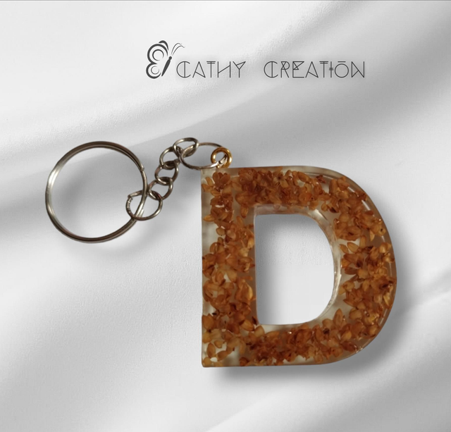 Porte clés initiale D