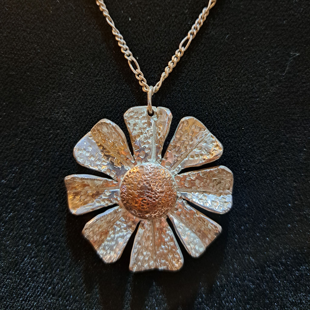 Silver and Bronze Flower