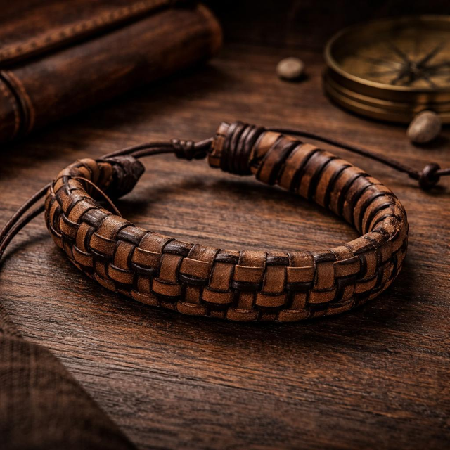 "Willy" - Bracelet en cuir - BC-003