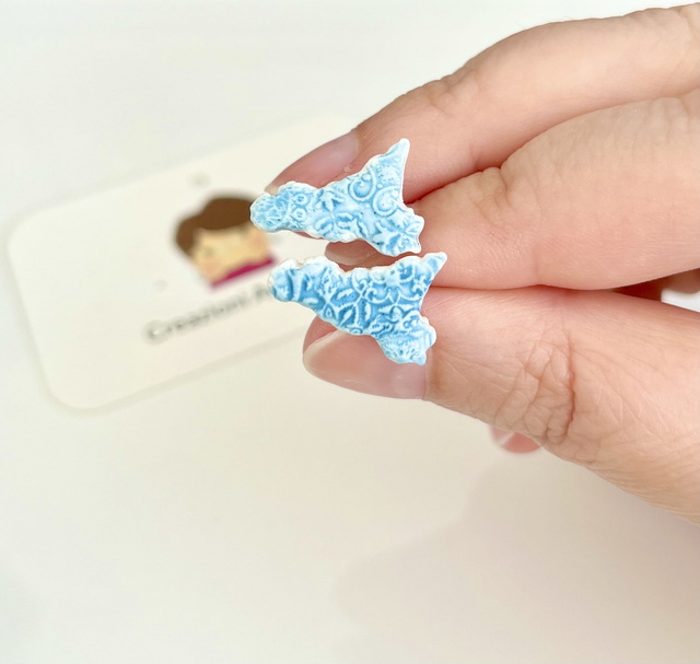 Orecchini Sicilia con Maioliche in rilievo