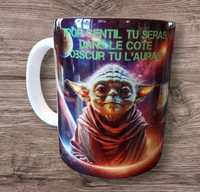 Mug Yoda avec dicton
