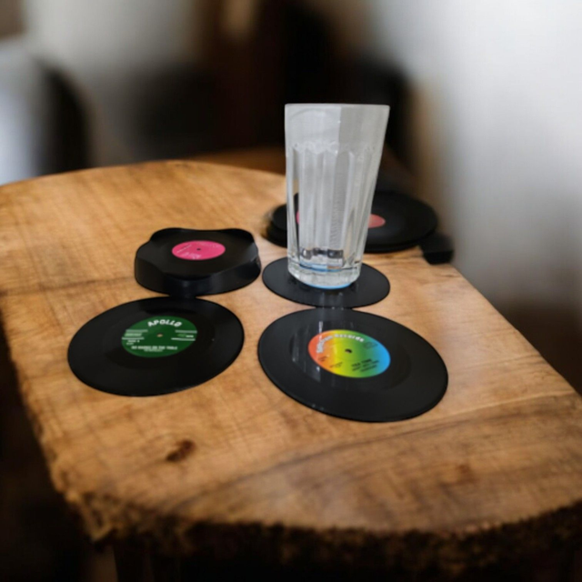 Untersetzer Retro Vinyl 12