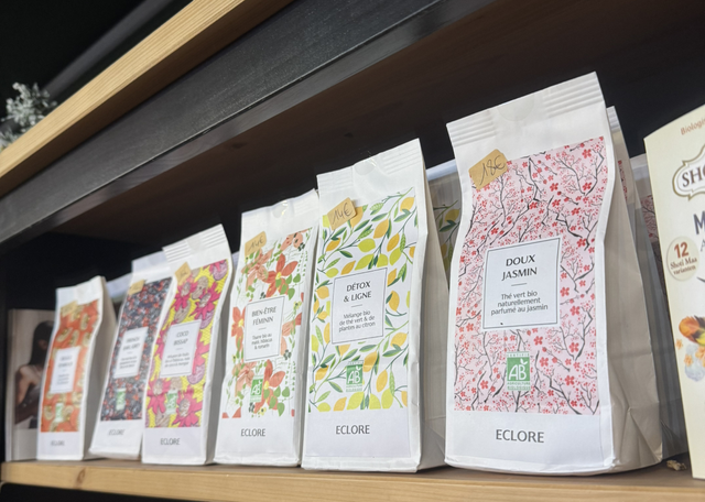 Thés/Tisanes bio du salon de thé FéEluna