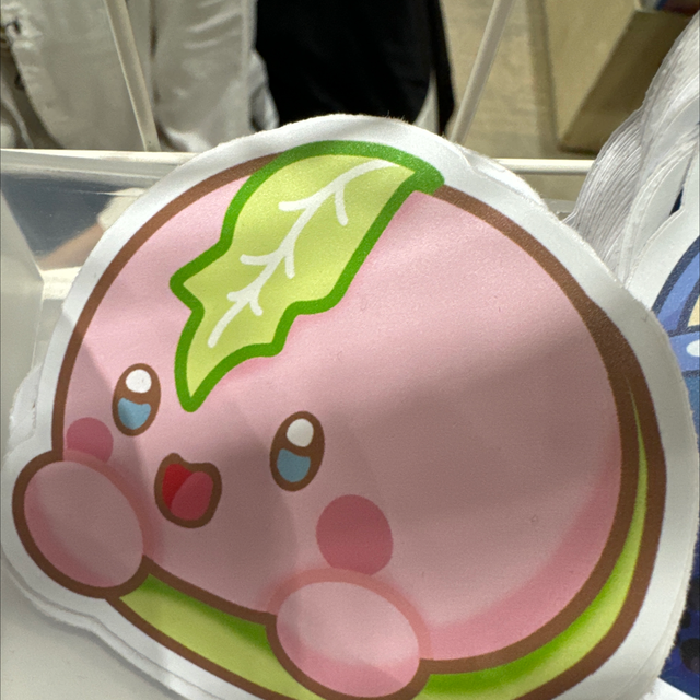 Kirby Sakura Mochi Vinyl Sticker