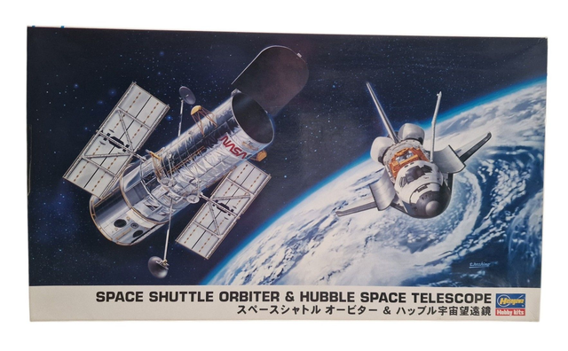 NASA Space Shuttle Orbiter &amp; Hubble Space Telescope 