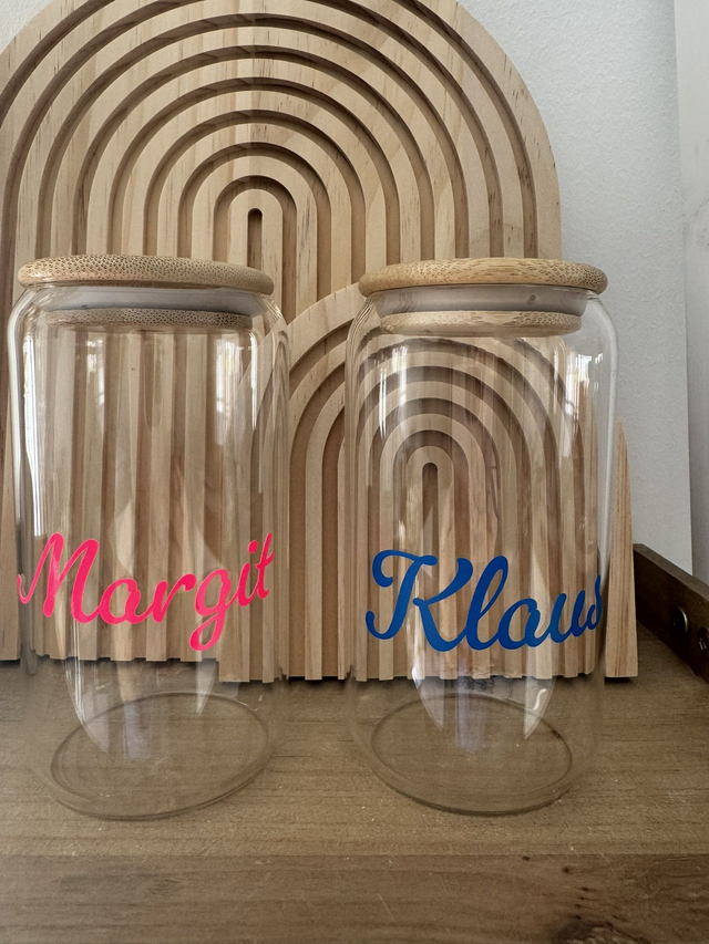 Personalisierbares Trinkglas mit Namen – Das perfekte Geschenk für jeden Anlass