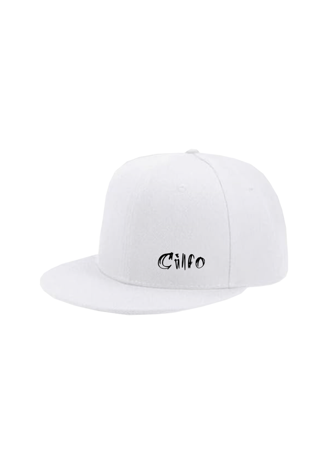 CAPPELLO CILFO "SNAPBACK" BIANCO
