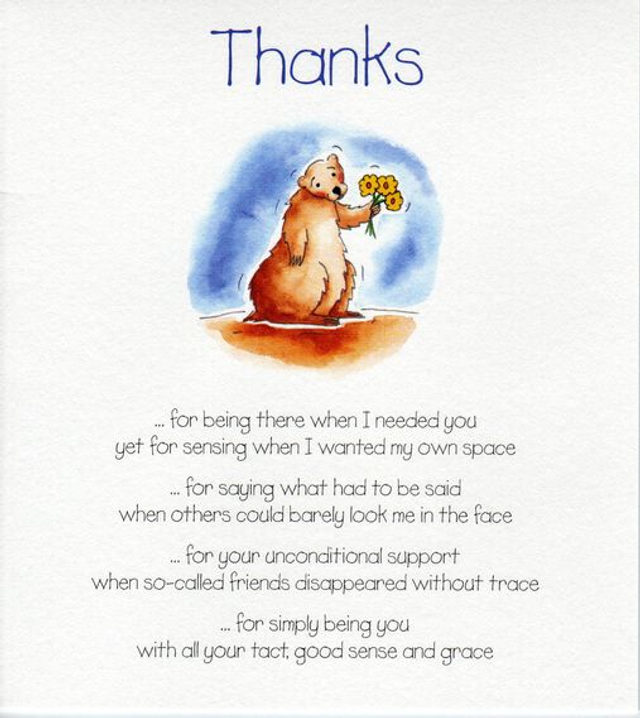 Thanks - Greeting Card