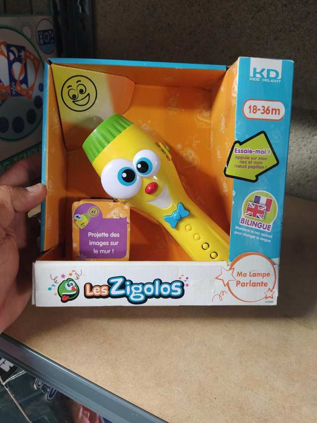 LES ZIGOLOS MA LAMPE PARLANTE