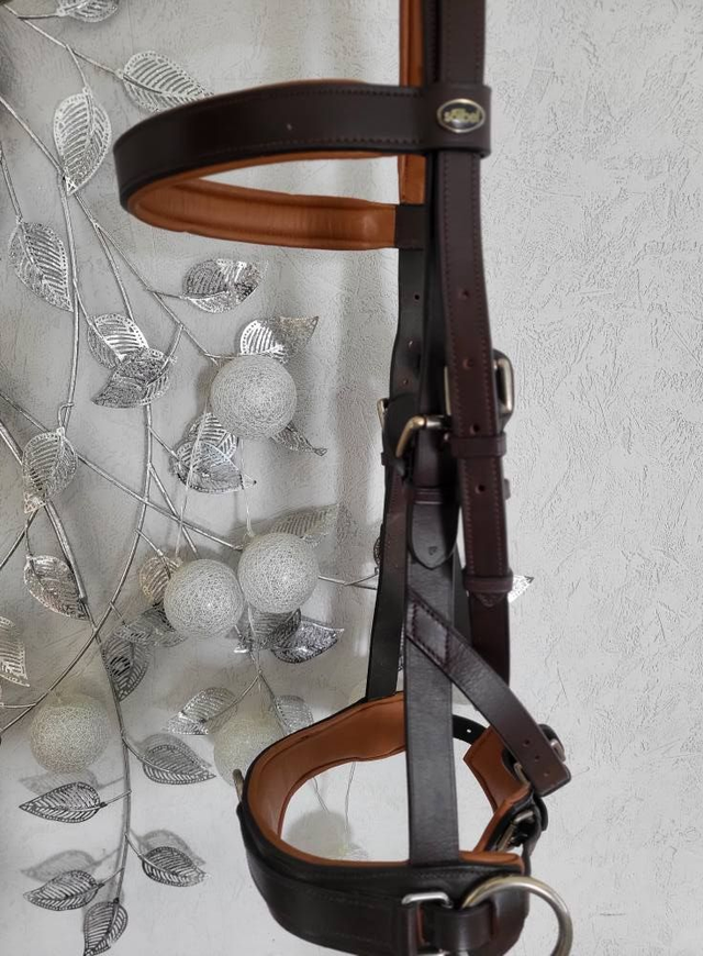 Sidepull SOLIBEL -cuir havane – Taille Full – Occasion excellent état