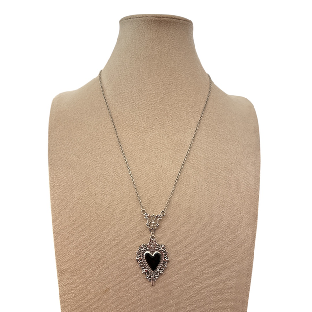 Collana cuore Black 