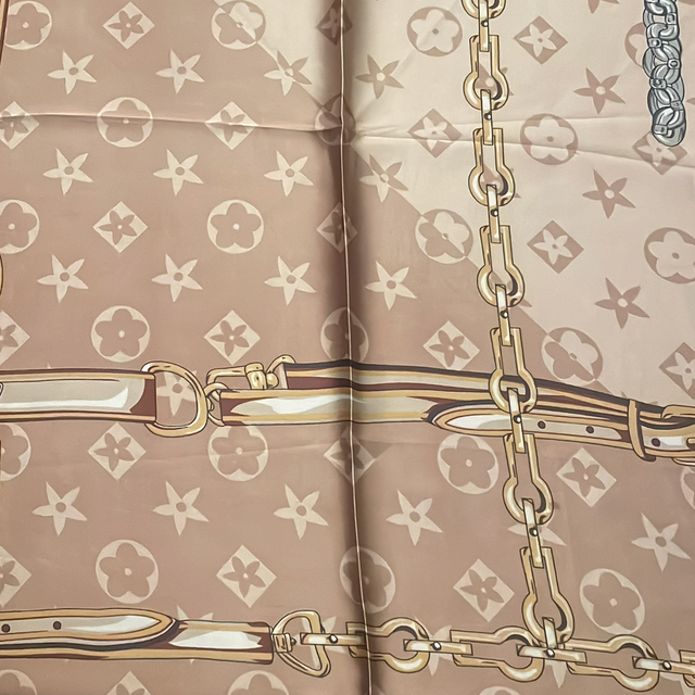 Sjaaltje 68 x 68 cm nude/beige