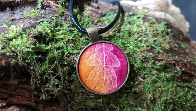 Colliers Empreintes Végétales