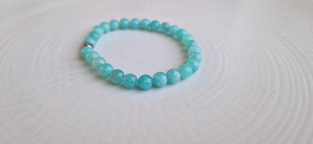 Bracelet AMAZONITE 6mm