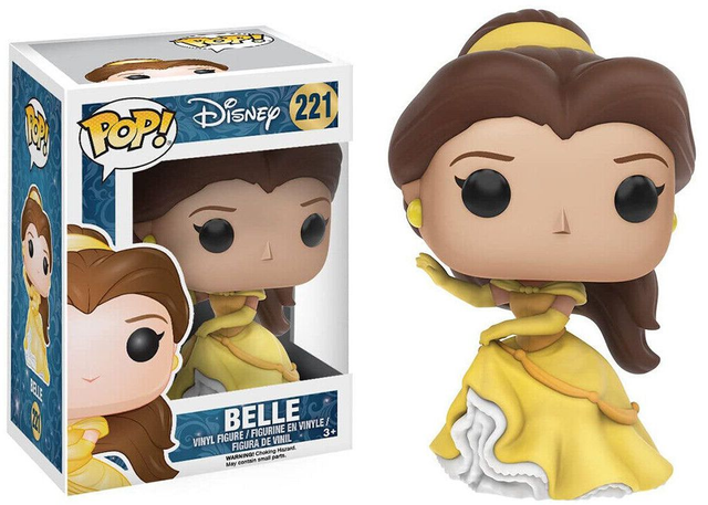 Funko Pop Disney 3.75 Inch Action Figure Beauty &amp; The Beast - Belle #221