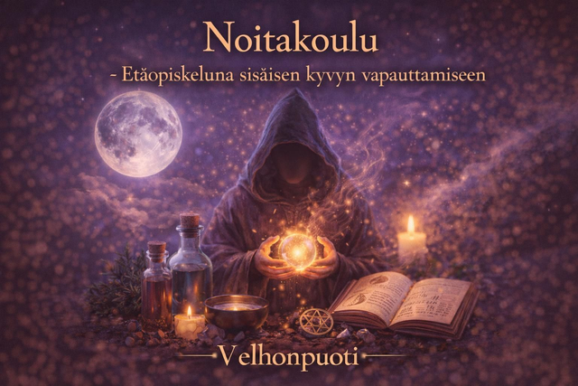 Noitakoulu – vapauta sisäinen kykysi (kesto 3-4v)