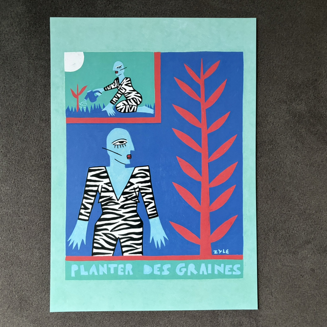 Planter des graines, A4