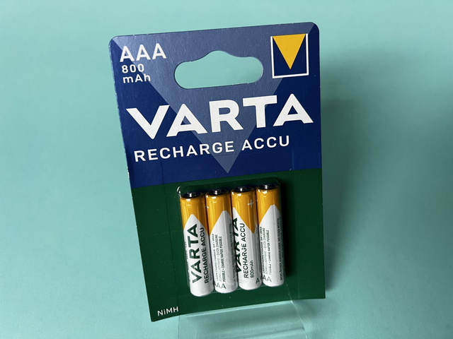 VARTA Rechargeable NiMH-ACCU AAA 800mAh