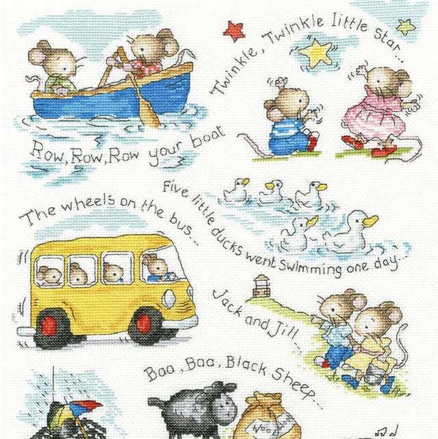 Twinkle Twinkle Little Star Cross Stitch Kit