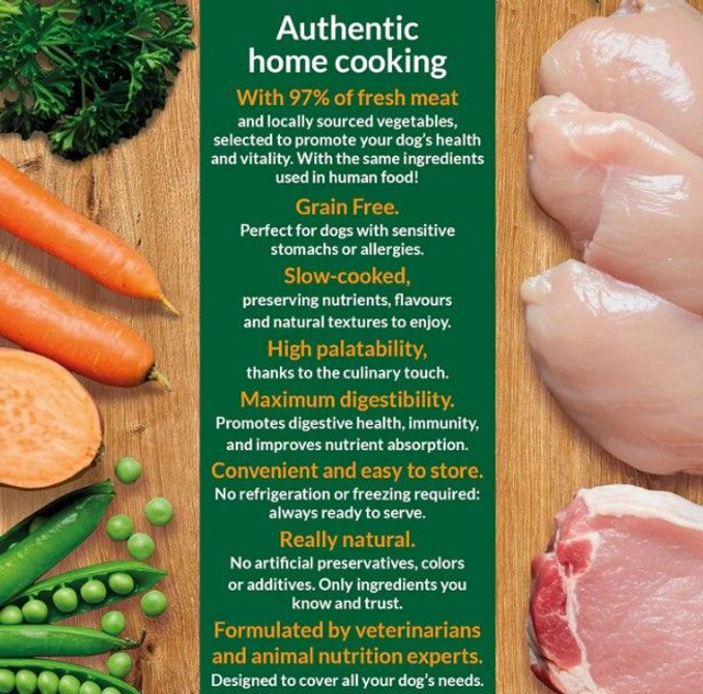 Ragoût de poulet / FreshHome - 9 bols x 280 Grs = 2.520 Kg - Arquivet / ARQ1400