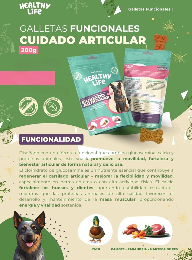 Galletas  cuidado articular 