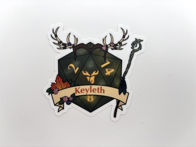 Dice Machina - Keyleth inspired D20