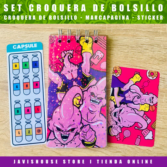 Set Croquera Majin Boo