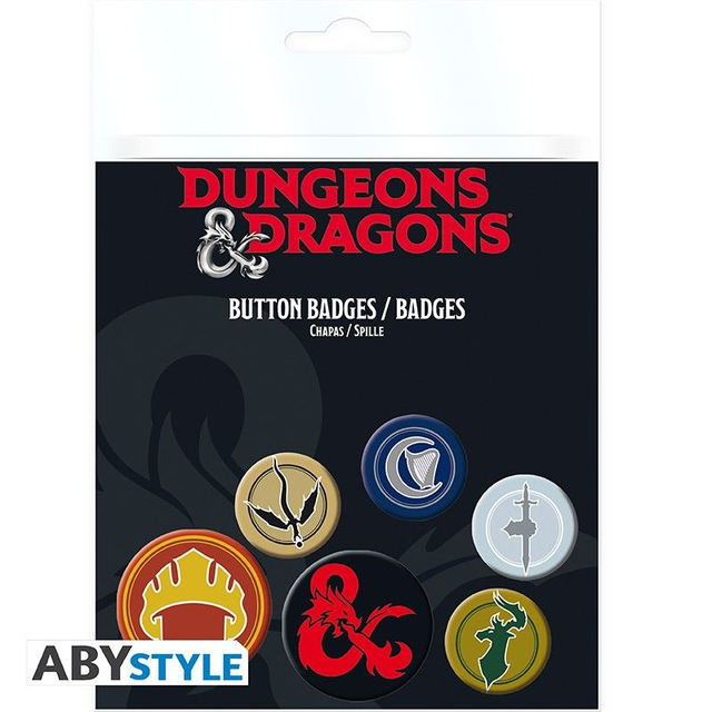 Dungeons & Dragons Badge Pack